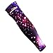 COOLOMG Pair Youth Adult Power Shooter Arm Sleeve Compression Padded Baseball Basketball Cycling Nebula Sky XXS-XL