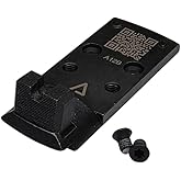 SPRINGFIELD ARMORY Prodigy 1911 DS AOS Agency Optic Mounting Plate A12B fits HEX Wasp, Holosun 407K/507K / Shield RMSc/SMSc/RMS2 - PH5077N-WASP-PLT-RET