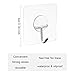 30 Packs Adhesive Wall Hooks Strong 11 lbs/ 5 kg Seamless Clear Transparent Hooks for Towel Loofah Bathrobe Clearly Waterproof Coats Hanger