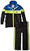 adidas Baby Boys' Tricot Zip Up Jacket and Pant Set, Blue Stripe, 12 Months