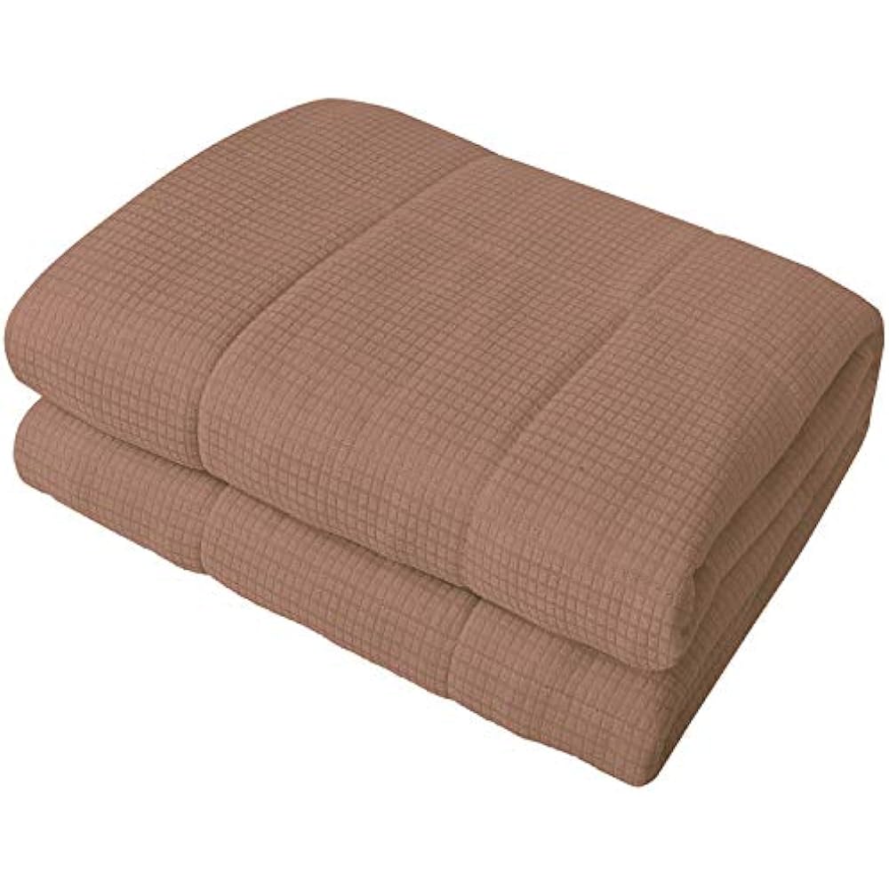 Weighted Blanket Adult Jacquard Fabric Bed Heavy Blankets With Glass