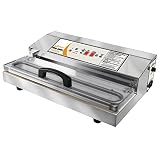 Weston Products 65-0401-W Weston Brands Vaccum Sealer PRO 3000 Stainless Steel, Silver