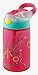 Contigo AUTOSPOUT Straw Gizmo Flip Kids Water Bottle, 14oz, Cherry Blossom