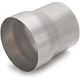 A-KARCK Exhaust Adapter Connector 3.5" OD to 4" OD, Exhaust Pipe Reducer 4" Overall Length 304 Stainless Steel