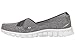 Skechers EZ Flex 2 Fascination Womens Slip On Sneakers Gray 9