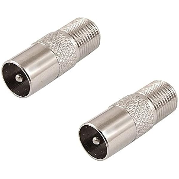 TV Satellite Antenna RF Coax Adapter 