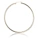 Areke Stainless Steel Women Hoop Earrings - Large Hypoallergenic Set of 6 Pairs 40-60mm Style 6 Pairs-Silver+Golden