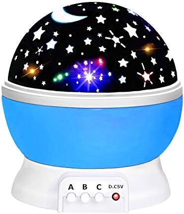 OuWen Rotating Night Light for Kids-Best Gifts