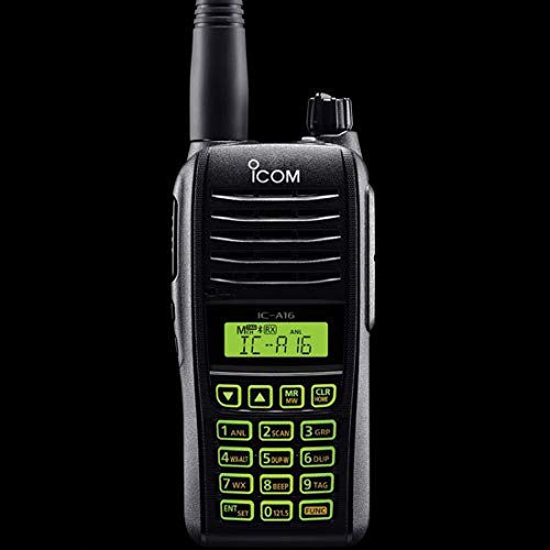 ICA16B (Bluetooth) VHF Air Band Handheld Transceiver Radio