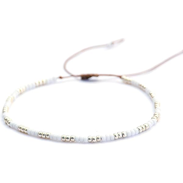 Beaded Anklet For Women, Boho Native American Style, Unique