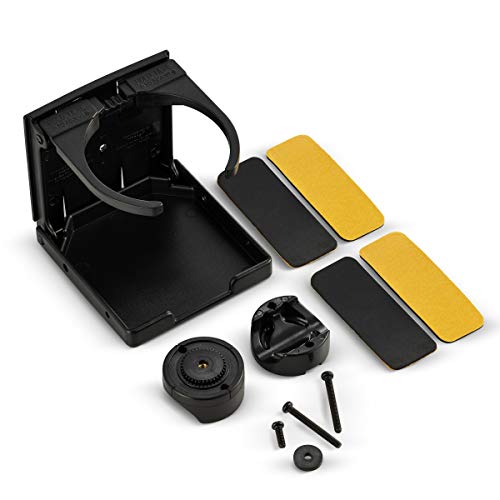 Serenily Universal Drinking Cup Holder - Portable Tumbler Beverage Bracket - No Spill with Secured Angled for Strollers Walkers Bicycles & Wheelchairs