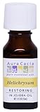 Aura Cacia Restoring Helichrysum Essential Oil, 0.5 Ounce