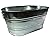 Galvanized Metal Ice Bucket Beverage Beer Drink Party Cooler Bucket15358