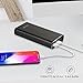 Quick Charge USB C Power Bank 20800mAh QC 3.0 Power Delivery PD Portable Charger Battery Pack Backup for MacBook Pro, iPhone 8/X, Nintendo Switch, Samsung S9, Pixel, Nexus - Black