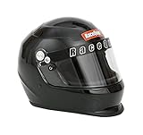 RaceQuip 2230093 Gloss Black Pro Kids Full-Face Model Youth/Jr Auto Racing Helmet (SFI 24.1 2015)