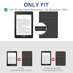 Tiorecime Case for Kindle Paperwhite 11th