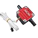 DIGITEN 3/8" Connect Hose Oil Fuel Gas Diesel Milk Water Liquid Flow Sensor Flow Meter Counter New