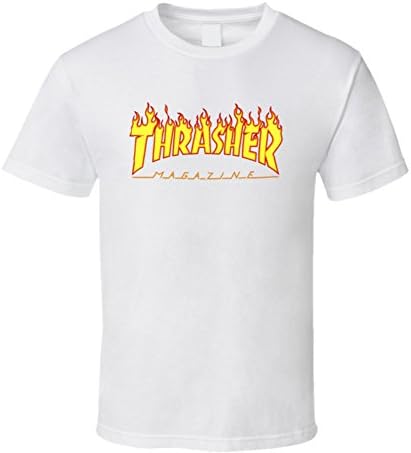 Rihanna Thrasher Magazine Gym Inspired Celebrity Fan T Shirt S White