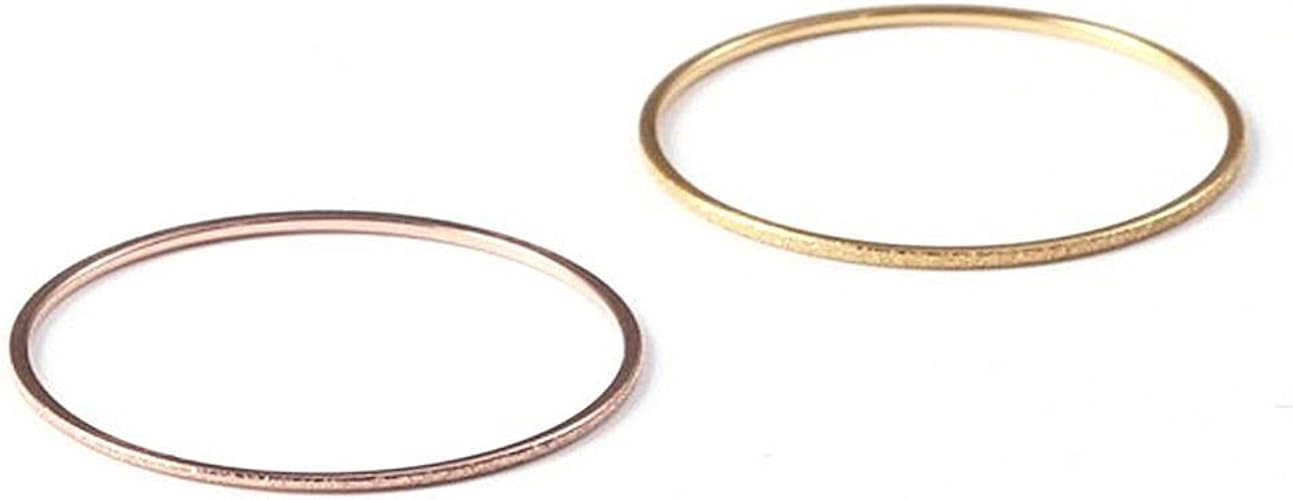 Amazon 超極細 0 5mm サージカルステンレス シンプル リング 指輪 細い 華奢 金属アレルギー対応 ゴールド 6号 リング 通販