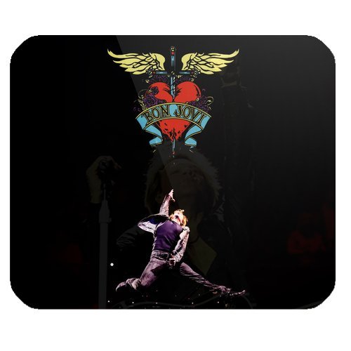 Bon Jovi Personalized Custom Gaming Mousepad Rectangle Mouse Mat / Pad Office Accessory And Gift Design-LL1174