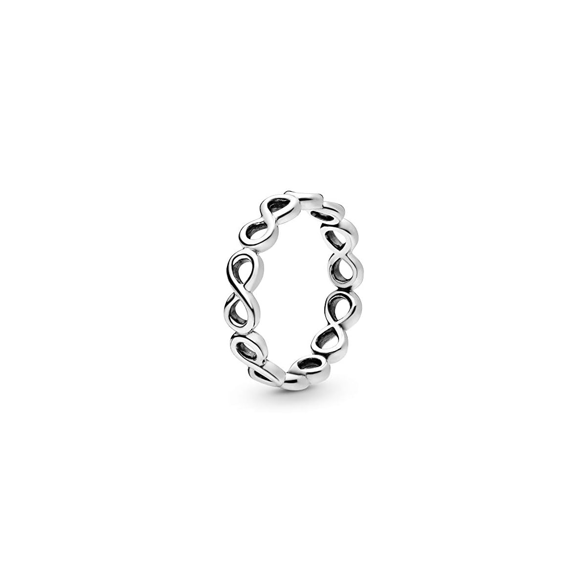 Pandora Jewelry Simple Infinity Band Sterling Silver Ring Promises