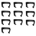 QIQIHOME 10 Outdoor Patio Furniture Clips Fasteners Clips Sofa Clip Alignment Fasteners Clip Sectional Connector for Rattan Furniture Garden Sofa (MEDIUM) primary