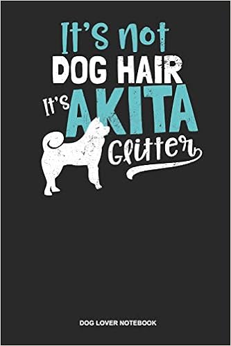Dog Lover Notebook Blank Log Book For Dog Owner And Japanese
