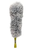 DocaPole Microfiber Duster // Microfiber Feather Duster for Dusting and Cleaning High Surfaces with Extension Pole // Includes Handle for Use Without Pole // DocaPole Cleaning Attachment