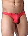 iKingsky Men's Sexy Comfort G-string Sexy Low Rise Thong Pack of 6 (X-Large, Colors 1)