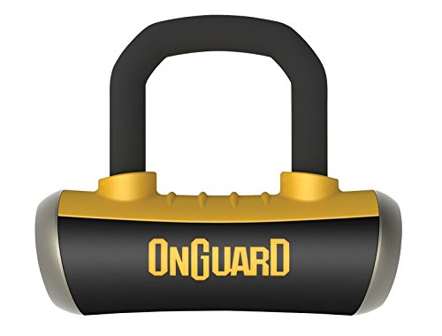 ONGUARD Boxer X4 Bike Disc Lock Black Shackle 8048, 14 Import
