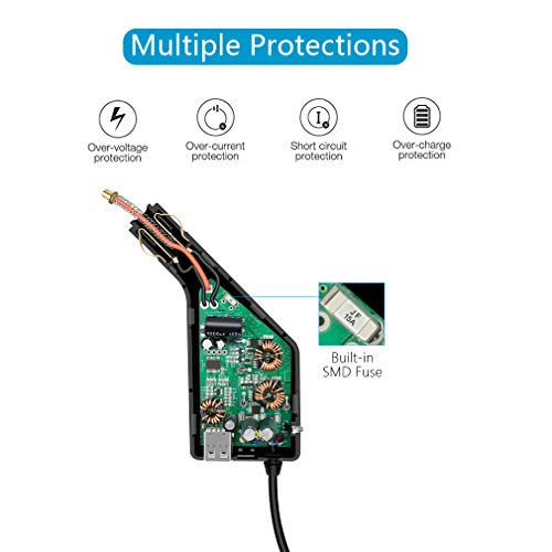 Tineer-Mavic-Mini-Fast-Auto-Ladegeraet-ladeadapter-mit-USB-Anschluss-Fernbedienung-und-2-STUeCK-Akkus-Kfz-Ladegeraet-fuer-DJI-Mavic-Mini-Drohnen-Zubehoer