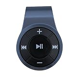 Bluetooth Receiver, Bluebyte Clip Bluetooth 5.0 Audio Receiver for Headphones with MIC for Hands-Free Calling and Music,Bluetooth Wireless Audio Adapter for Music Streaming Sound System.(Grey)
