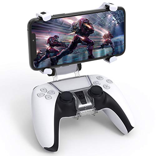 Controller Phone Mount for PS5 Adjustable Wireless Controller Phone