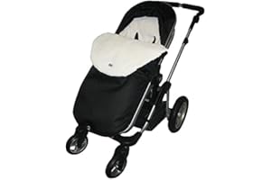 Jolly Jumper Snuggle Bag - Winter Baby Essentials Stroller Footmuff & Bunting Bag with Zipper & Harness Slots for Walks & Tra