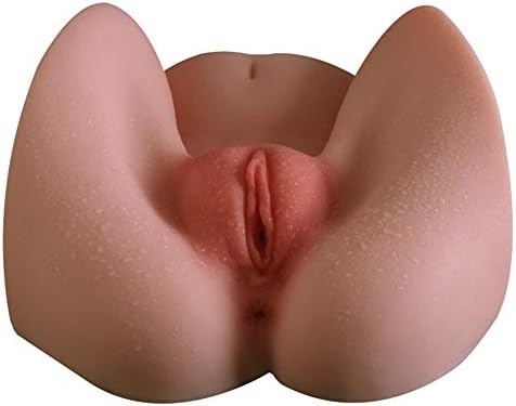 FENGT Male masturbation 3D silicone vaginal anal fun doll reality masturbation artificial vaginal masturbation men toys(21 * 20 * 10) cm
