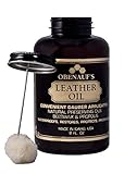 Obenauf's Leather Oil Conditions Restores Preserves Dry Leather (8oz With Applicator)