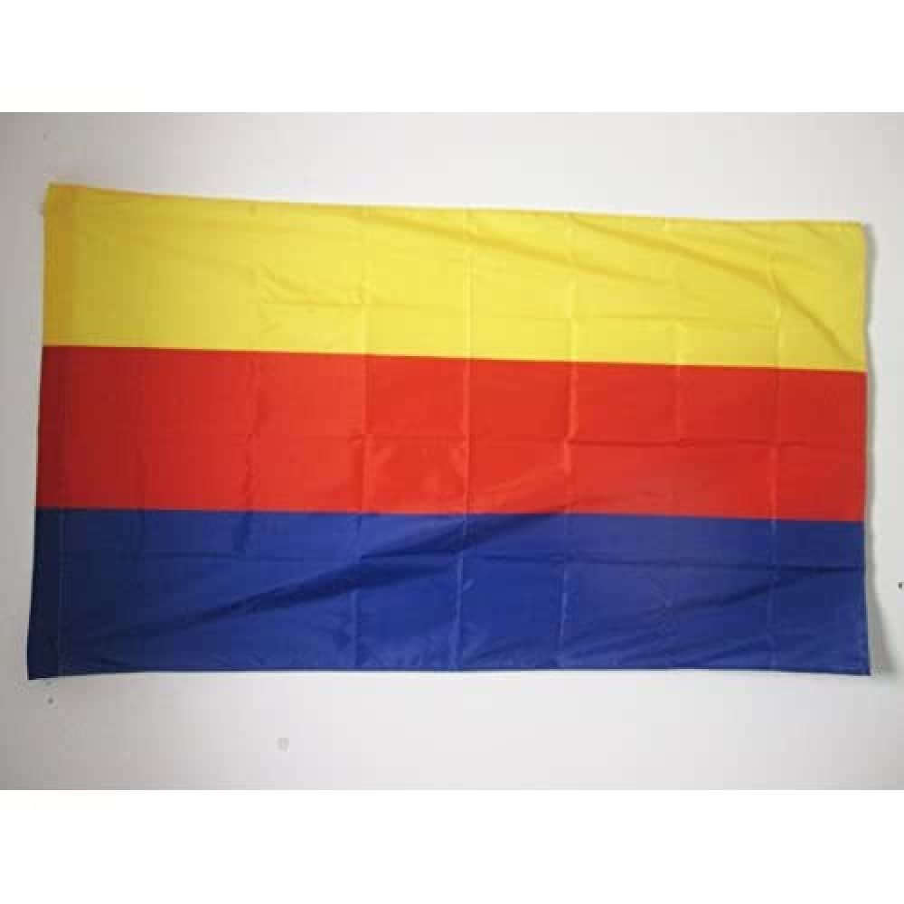 AZ FLAG - Province of North Holland Flag - 3x5 Ft - Noord-Holland Banner with Sleeve - 100% Polyester - Fade Resistant - Vivid Colors - 3' x 5' Feet - 150x90 Cm