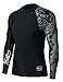 HUGE SPORTS Men's Splice UV Sun Protection UPF 50+ Skins Rash Guard Long Sleeves