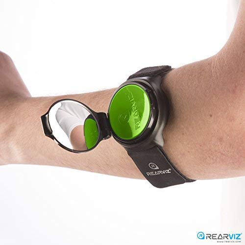 RearViz Wrist Mounted Cycling Rear View Mirror/SL15 Slim Fit Review