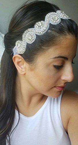 Wardani, Crystals headband , for special occasion