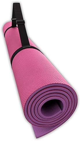TM Eco Friendly Comfort Yoga Mat with Carrying Strap for Exercise Yoga