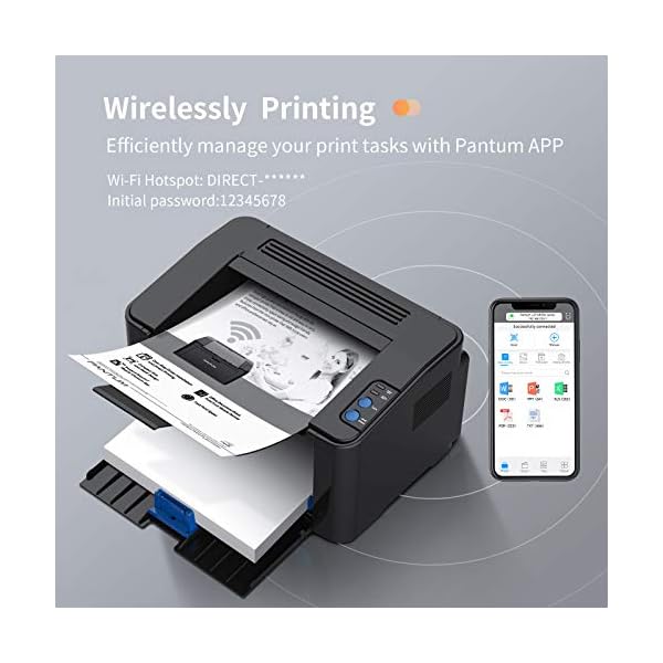▷ Pantum P2500W Impresora láser monocromática con conexión inalámbrica en  Red e impresión móvil | Tienda online teclat.net 🥇