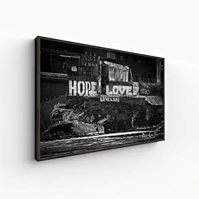 Canvas Wall Art for Living Room, Bedroom Building Framed Canvas Prints for Home Decoration Ready to Hang - 16x24 inches