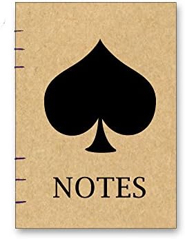 A5 Notebook Handmade / Cream paper without lines #020