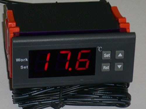 Brooder Temperature Controller Exotic Bird macaw Cockatiel Parrot Egg Incubator °F °C with 0.1 Degree Temp Control Fahrenheit Celsius