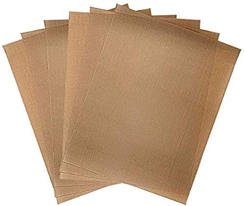 Xelparuc Teflon Sheet for Heat Press, Nonstick Oven Liners, Heat Resistant Craft Mat Transfer Sheet 3 Pack(16 x 12 inch)