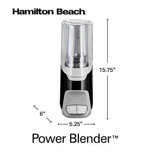 Hamilton Beach 800W Power Blender SingleServe Personal Blender for