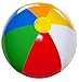 4E's Novelty 16 Inch Inflatable Beach Balls Bulk 24 Pack - Birthday Pool Party Favors for Kids, Summer Goodie Bags Stuffers Toys, End of Year Student GIFS