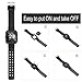 Fitbit Versa Bands, MAIRUI Protective Case Strap Rugged Shockproof Replacement Wristband for Fitbit Versa Fitness Smart Watch (Black)