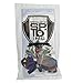 5 Pack - Extra Large 4 x 8 Inch Ticket & Event Credential Badge Holders with No Twist Double Sided Lanyards with Two Bulldog Clips, by Specialist ID (Assorted Colors)